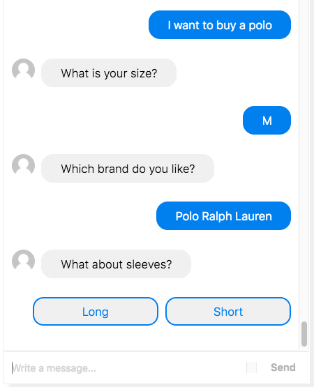 retail chatbot